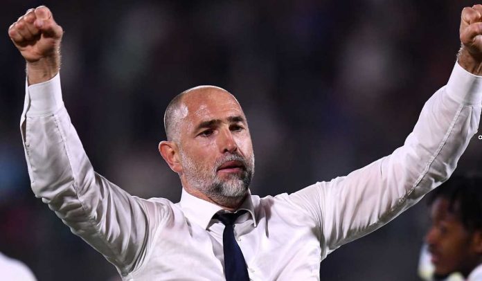 Igor Tudor merayakan kemenangan Juventus atas Venezia
