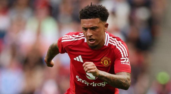 Jadon Sancho pemain Manchester United