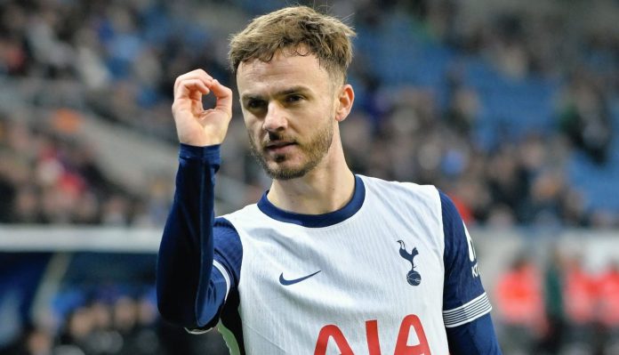 James Maddison bintang Tottenham Hotspur