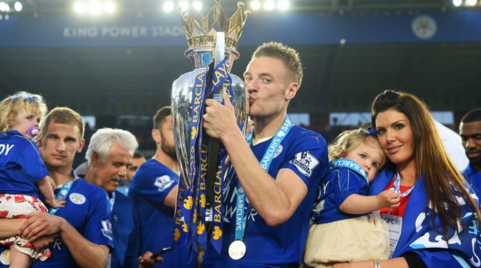 Jamie Vardy legenda Leicester City