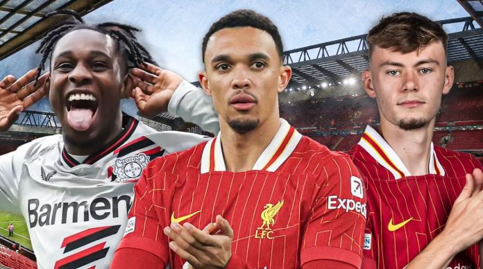 Jeremie Frimpong - Trent Alexander-Arnold - Conor Bradley