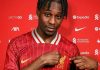 Jeremie Frimpong pemain Liverpool