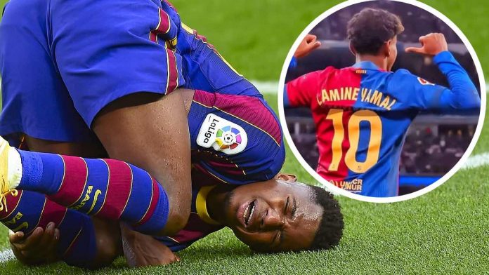 Jersey nomor 10 Barcelona untuk Lamine Yamal