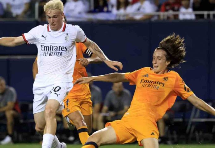 Joan Martinez saat beraksi untuk Real Madrid sebelum cedera