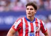 Julian Alvarez di laga Atletico Madrid vs Real Betis