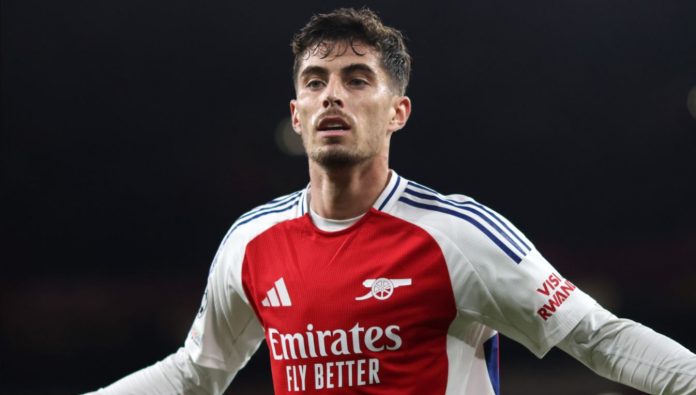 Kai Havertz pemain Arsenal