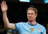 Kevin de Bruyne jalani laga terakhir bersama Manchester City