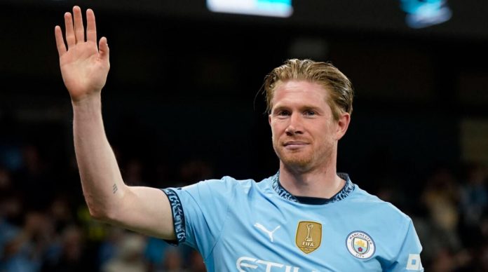 Kevin de Bruyne jalani laga terakhir bersama Manchester City