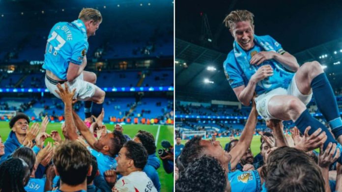 Kevin de Bruyne ucapkan perpisahan dengan Manchester City