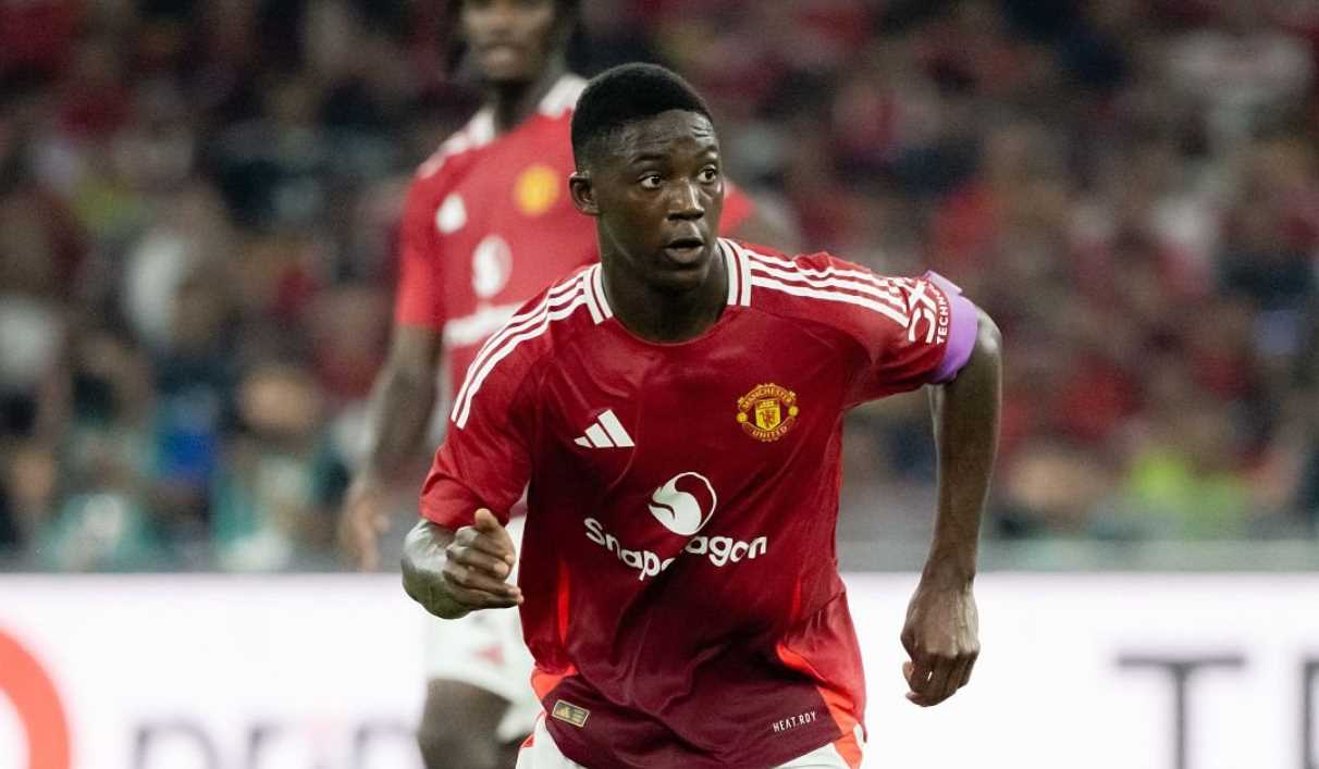 Kobbie Mainoo di laga Manchester United vs All Stars ASEAN