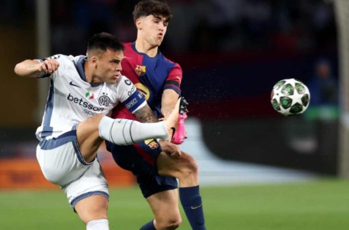 Lautaro Martinez Saat Membela Inter di Leg Pertama Semifinal vs Barcelona
