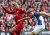 Leandro Trossard vs Virgil Van Dijk