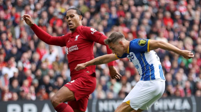 Leandro Trossard vs Virgil Van Dijk