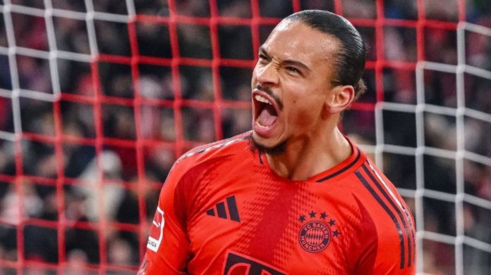 Leroy Sane pemain Baern Munchen