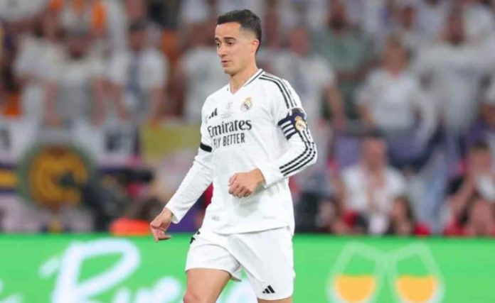 Lucas Vazquez dalam sebah aksinya bersama Real Madrid