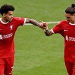 Luis Diaz dan Darwin Nunez pemain Liverpool