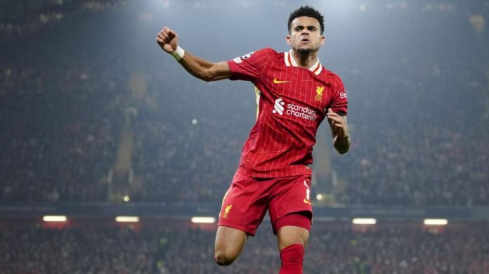 Luis Diaz pemain Liverpool incaran Barcelona