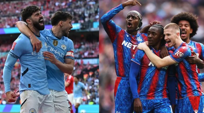 Manchester City vs Crystal Palace di Final Piala FA 2025