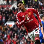 Marcus Rashford striker Manchester United