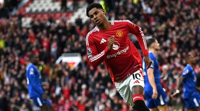 Marcus Rashford striker Manchester United