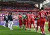 Momen saat Arsenal beri Guard of Honour di Anfield untuk Liverpool