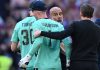 Momen saat Henderson adu mulut dengan Pep Guardiola