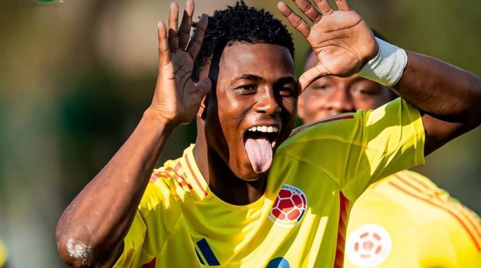 Neyser Villarreal wonderkid Kolombia