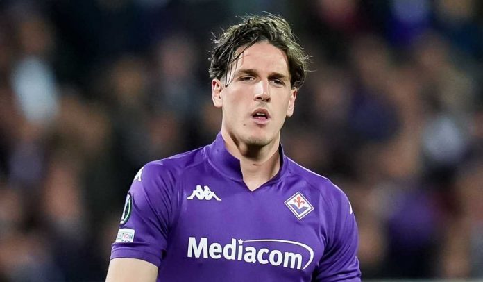 Nicolo Zaniolo di laga Fiorentina vs Real Betis