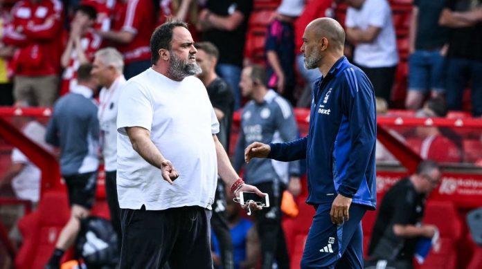 Nuno Espirito Santo saat ribut dengan bos Nottingham Forest