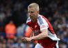 Oleksandr Zinchenko di laga Ipswich Town vs Arsenal