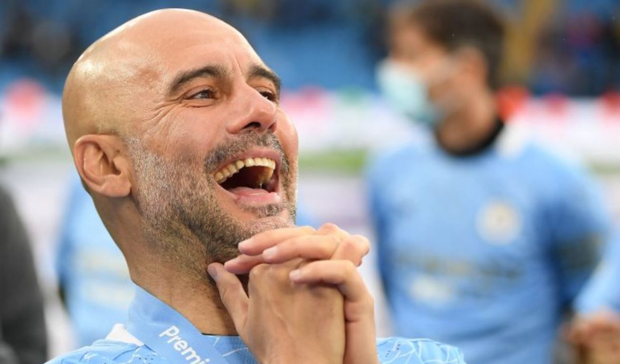 Pelatih Manchester City Pep Guardiola