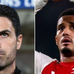 Pemain Arsenal William Saliba