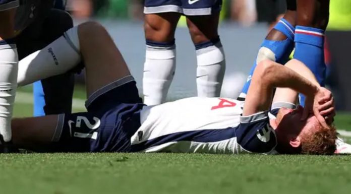 Pemain Tottenham Hotspur Dejan Kulusevski cedera