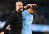 Pep Guardiola dan Rodri - Manchester City