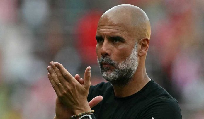 Pep Guardiola di laga Southampton vs Manchester City
