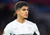 Piero Hincapie di laga St. Pauli vs Bayer 04 Leverkusen