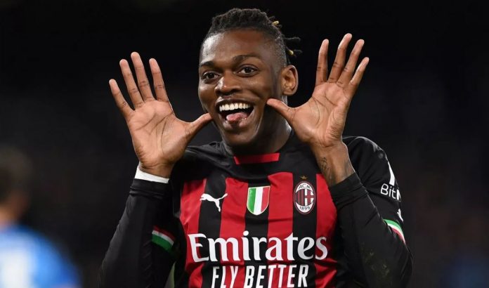 Rafael Leao bintang AC Milan
