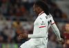 Rafael Leao di laga AS Roma vs AC Milan