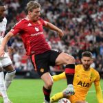 Rasmus Hojlund dalam sebuah laga Manchester United