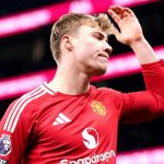 Rasmus Hojlund pemain Manchester United