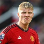 Rasmus Hojlund striker Manchester United