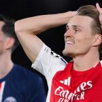 Reaksi Martin Odegaard di laga Paris Saint-Germain vs Arsenal di Liga Champions