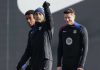 Robert Lewandowski dan Alejandro Balde berlatih bersama Raphinha di Barcelona