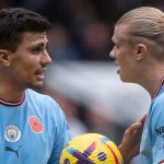 Rodri dan Erling Haaland - Manchester City