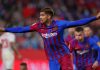 Ronald Araujo pemain Barcelona incaran Manchester United