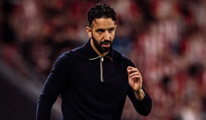 Ruben Amorim di laga Athletic Bilbao vs Manchester United