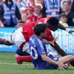 Taiwo Awoniyi mengalami cedera parah di laga kontra Leicester City