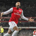 Thierry Henry mantan pemain dan legenda Arsenal