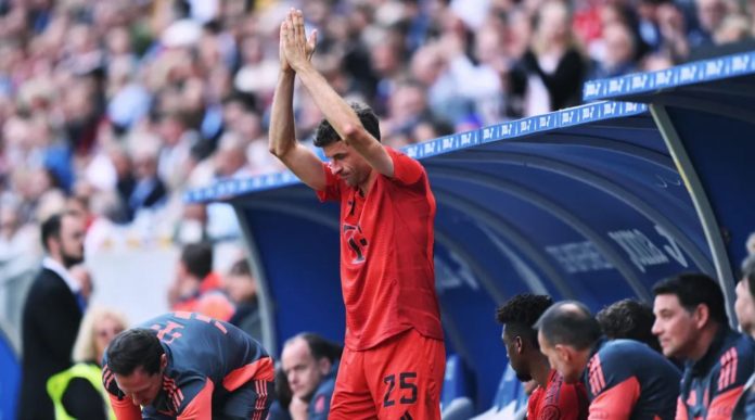 Thomas Muller pemain Bayern Munchen