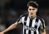 Tino Livramento pemain Newcastle United